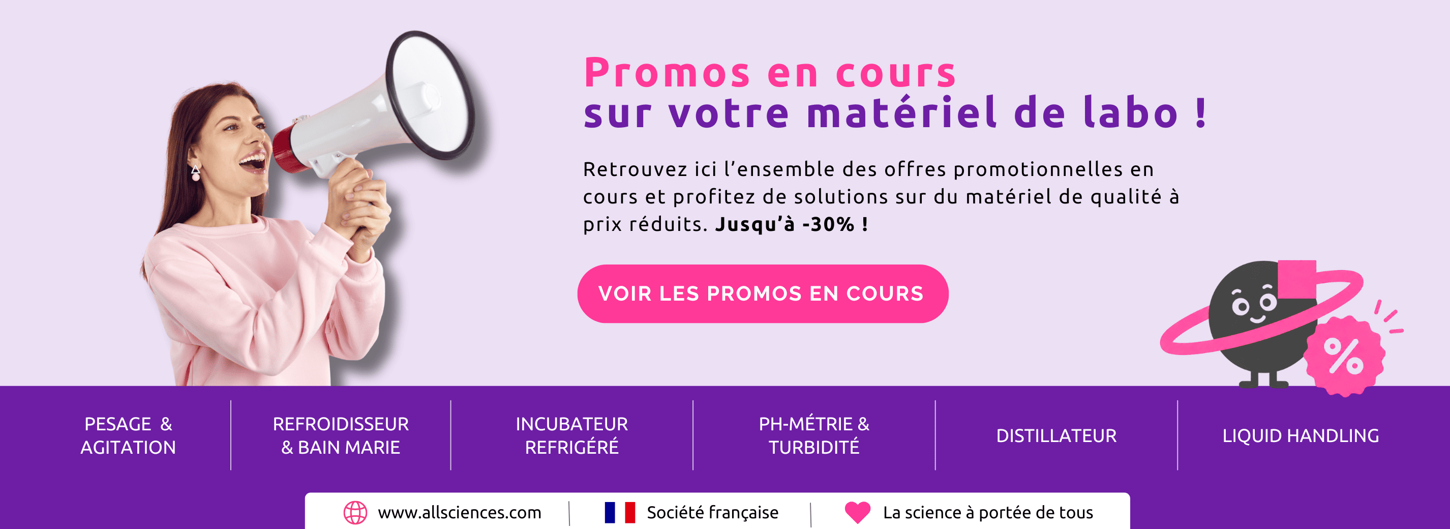 Promotions en cours chez Allsciences !