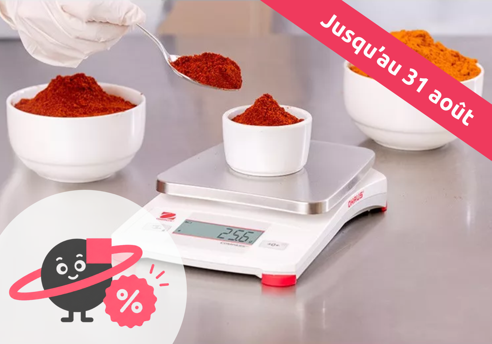 Ohaus (-10%) - Agitateur magnétique et Balance du quotidien